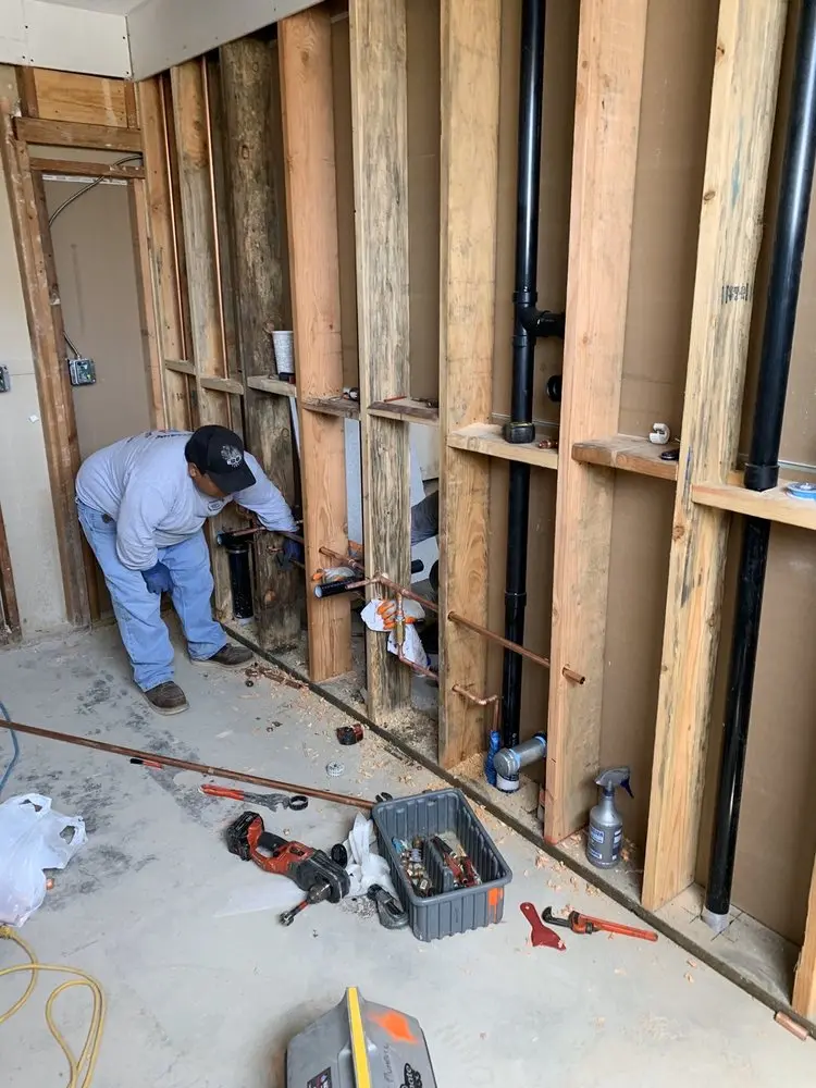 Commercial rough-in plumbing for Commercial Plumbing in Arlington Heights